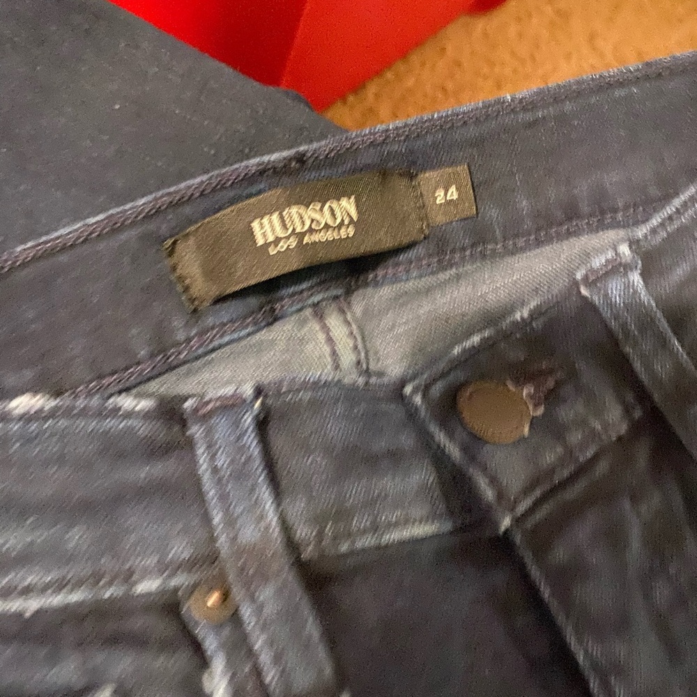 Hudson Midrise Cigarette Jeans size 24 - Picture 3 of 3